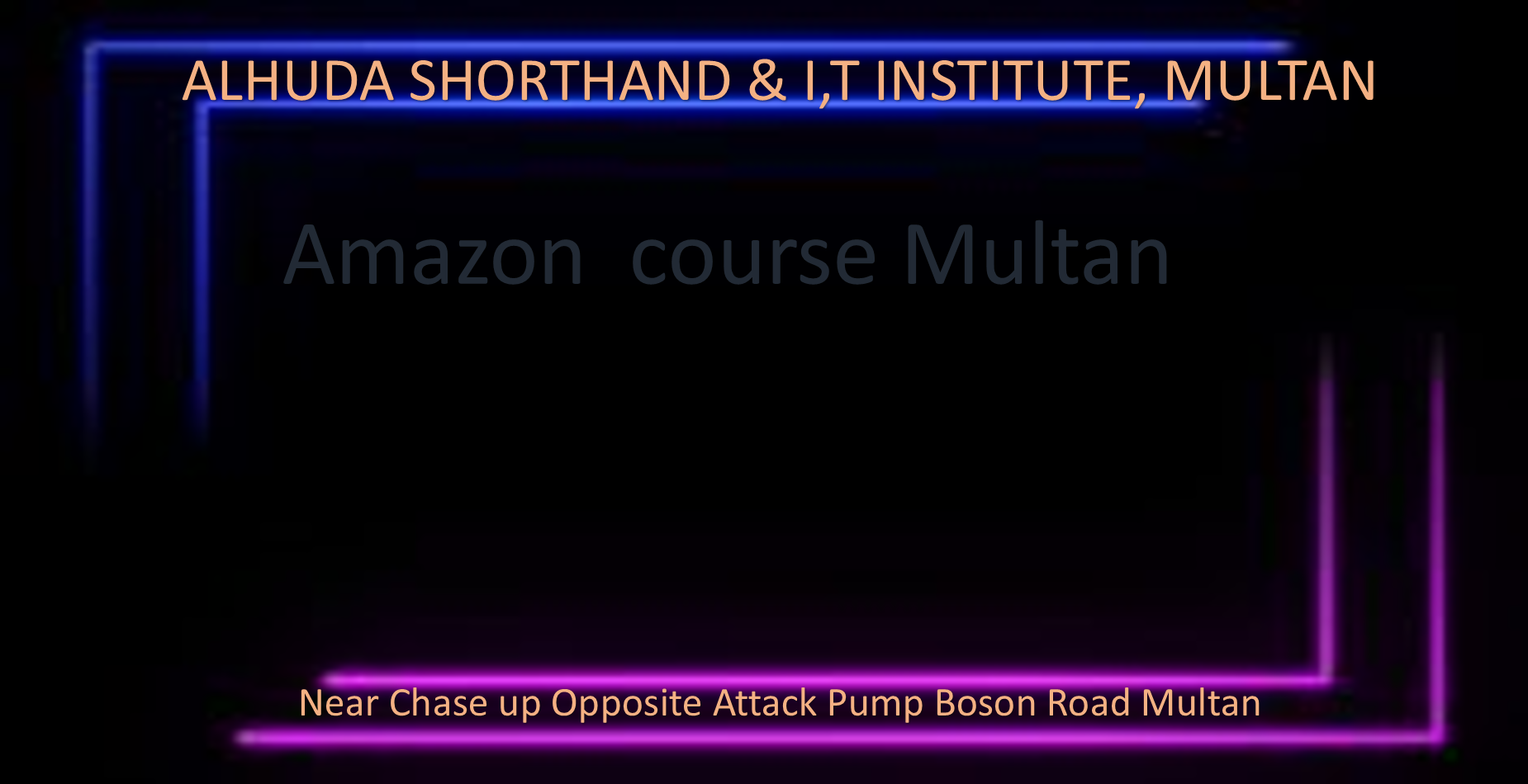 amazon Course Multan