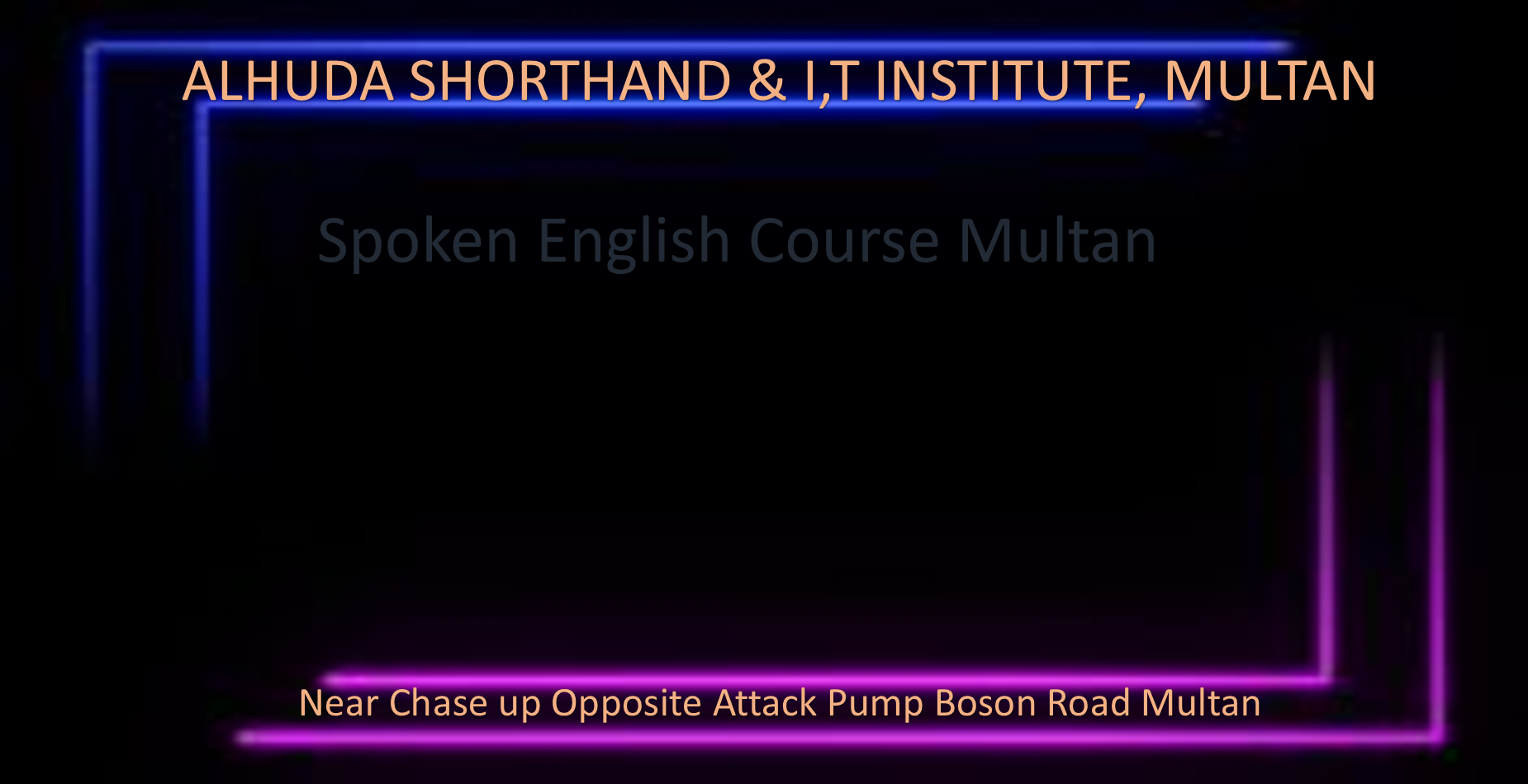 Spoken English Course Multan