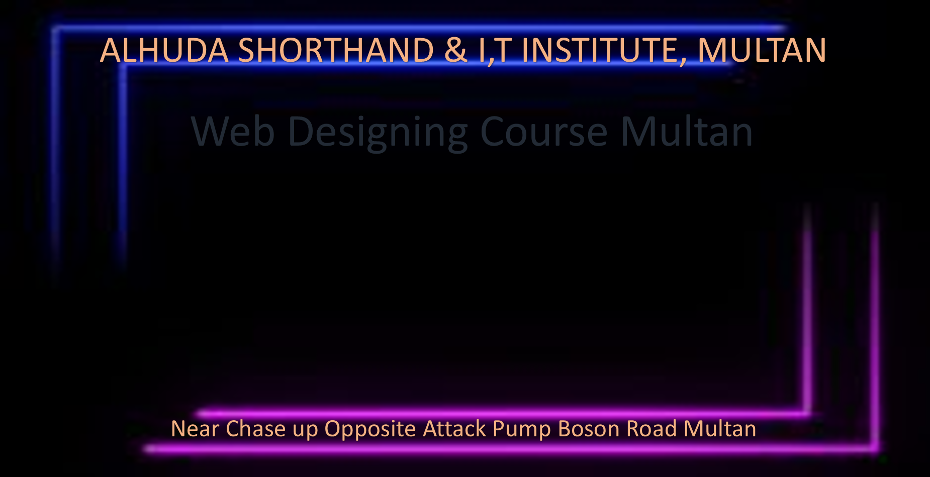 web designing course Multan