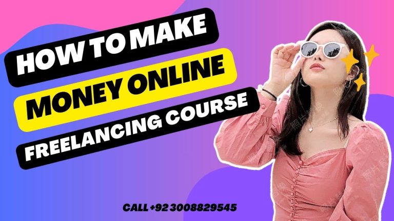 Freelancing Course Near Shalimar Colony