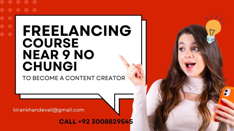 Freelancing Course Near 9 No Chungi